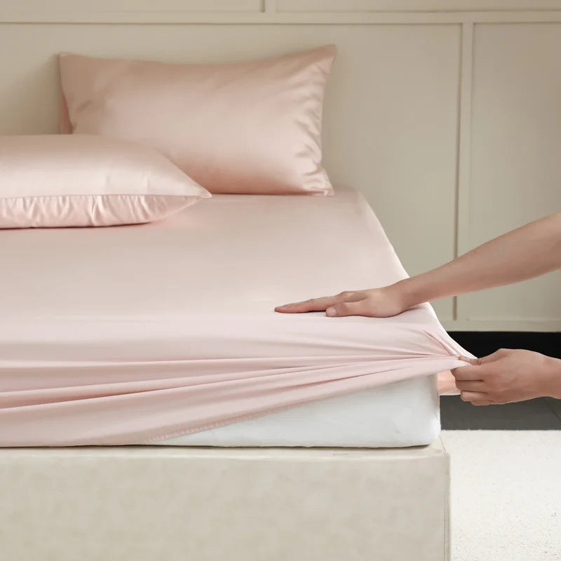 100% Pure Silk Sheet Set – Temperature-Regulating, Gentle on Skin & Hair for All-Season Comfort | Thomler