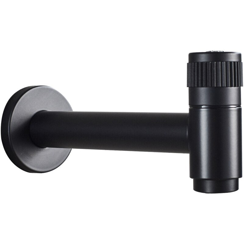 Wall-Mount Outdoor Garden Faucet | Cold Water Hose Spigot with Brass Valve & Stainless Steel Body for Yard, Patio & Balcony | Thomler