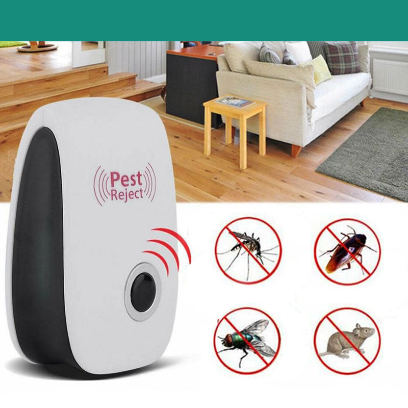 Electronic Rodent Repeller Ultrasonic Pest Control Plugin for Mice Rats Insects Safe Chemical-Free Indoor Coverage | Thomler