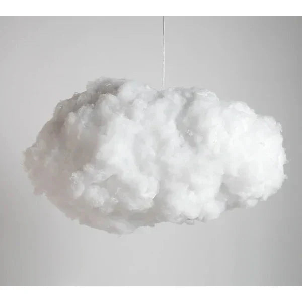 Pendant Light Cotton Cloud 40.0 cm White Bedroom Nursery Warm LED Hanging Ceiling Lamp Decorative Lighting | Thomler