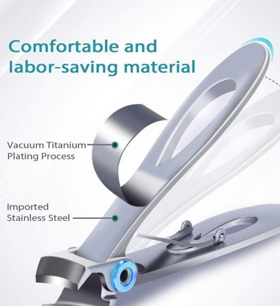 Heavy-Duty Toenail Clippers for Thick Nails – Extra Wide Jaw Opening & Ergonomic Grip for Seniors, Fungal or Ingrown Nails | Thomler