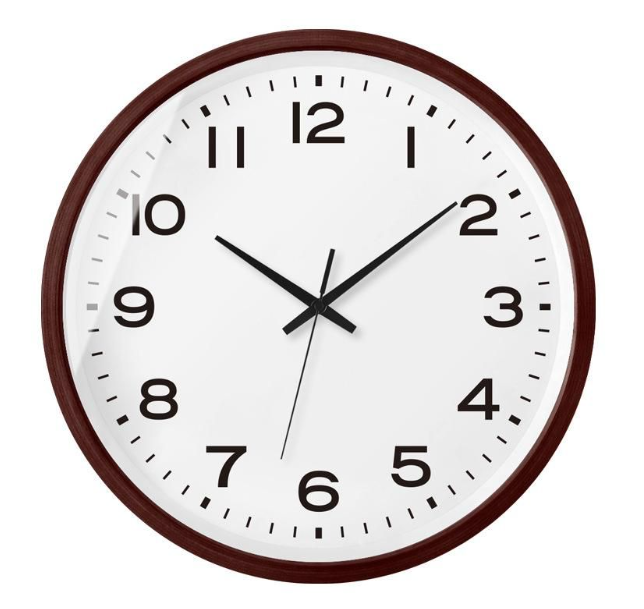 Natural Bamboo Wall Clock with Whisper-Quiet Sweep – Round Wood Timepiece for Modern Home Decor | Thomler