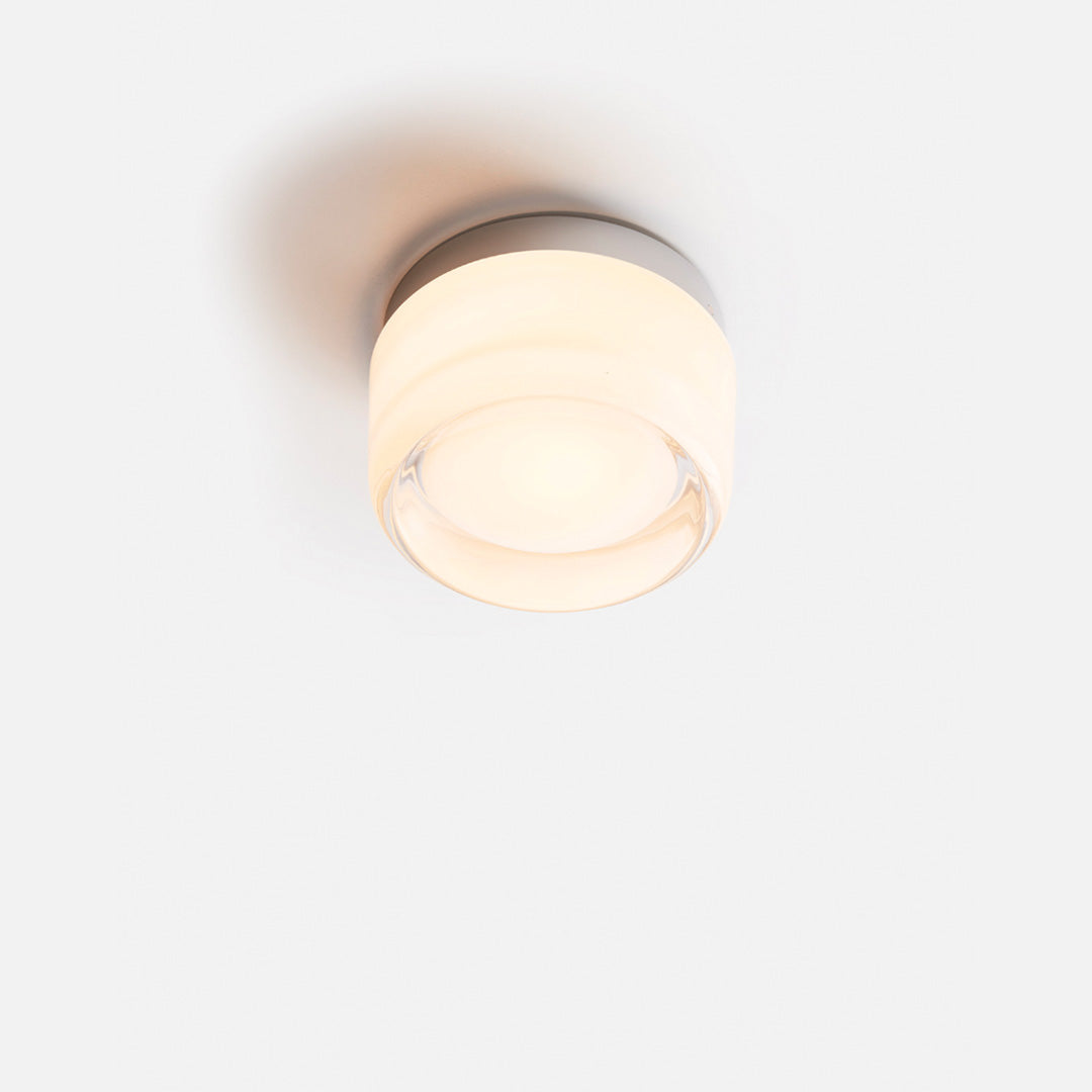 LED Wall Sconce Light – Acrylic Aluminum Button-Switch Fixture for Bedroom Bathroom Hallway – Ambient Glow Ceiling Mounted | Thomler