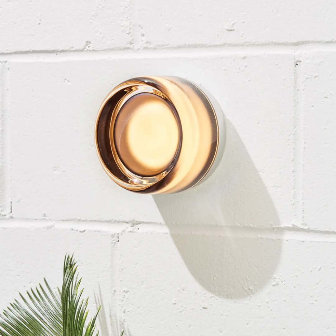 LED Wall Sconce Light – Acrylic Aluminum Button-Switch Fixture for Bedroom Bathroom Hallway – Ambient Glow Ceiling Mounted | Thomler