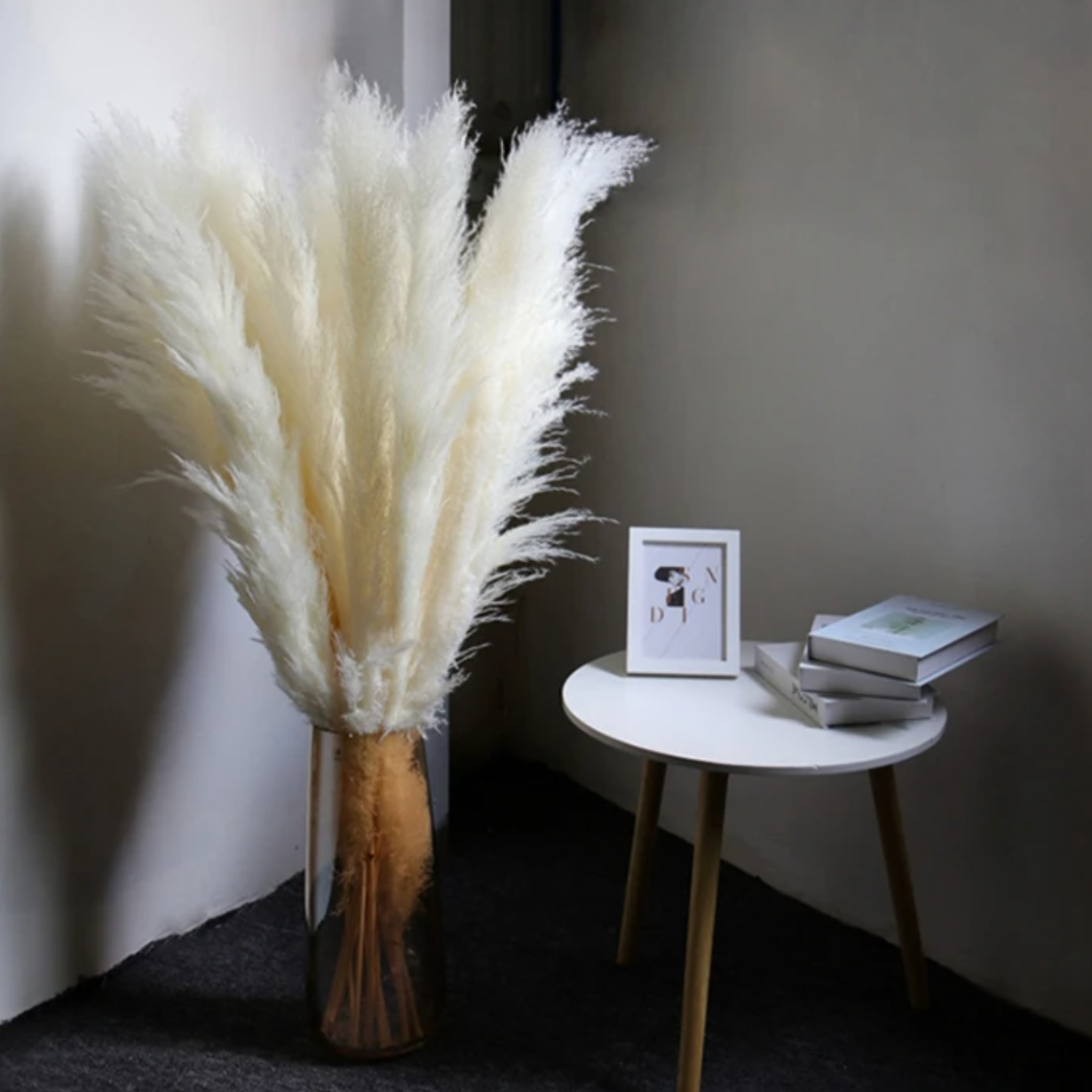 Decorative Dried Grass Plumes 15.7–29.5 in Natural Home Wedding Vase Arrangement | Thomler