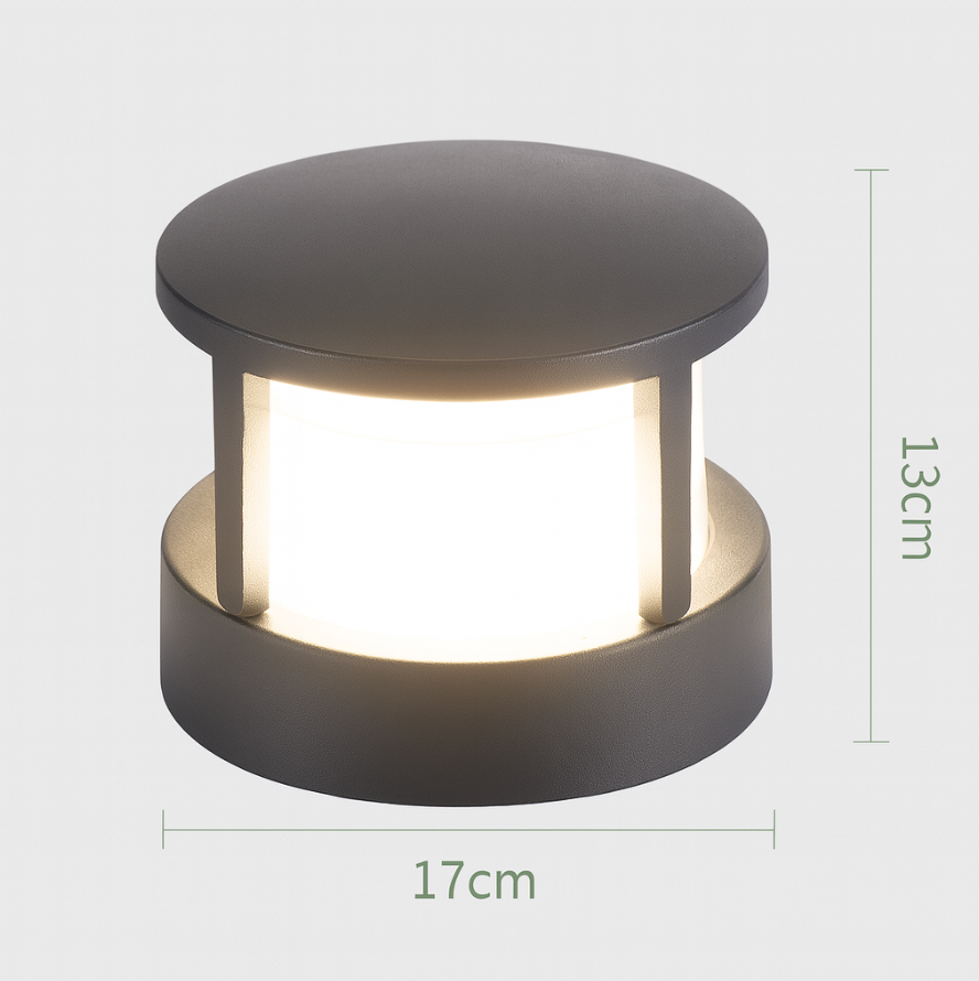Weatherproof LED Exterior Sconce – Geometric Aluminum Fixture for Porch Patio Entry | Thomler