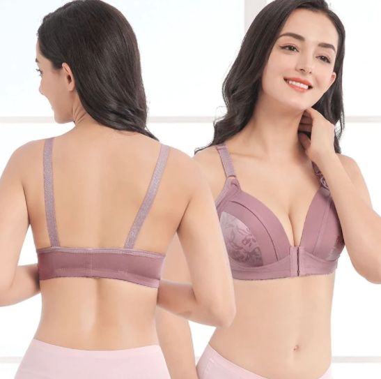 Zippered Wireless Sports Bra with Removable Pads – Full Coverage Support for A-D Cup – Moisture-Wicking Fabric for Yoga, Running & | Thomler