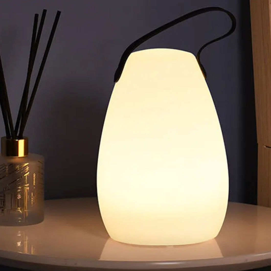 Outdoor Table Lamp Waterproof ABS LED 8 Colors 10 in Portable Patio Garden Lighting With Remote USB Rechargeable | Thomler