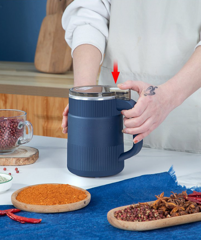 Compact Electric Spice & Coffee Grinder with Stainless Steel Blades for Home Use | Thomler