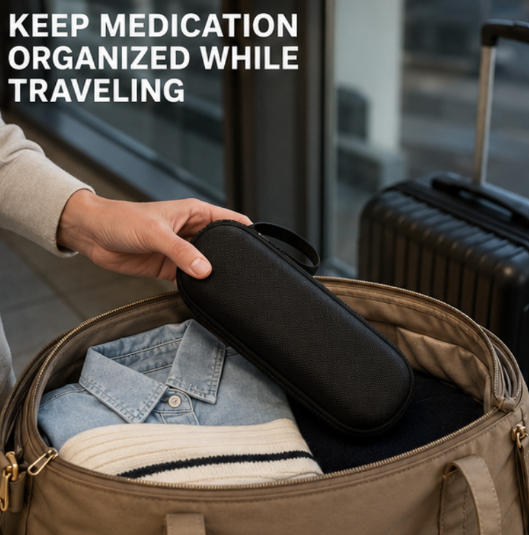 Portable Medication Cooler Travel Case with Reusable Ice Packs for Temperature-Sensitive Supplies | Thomler