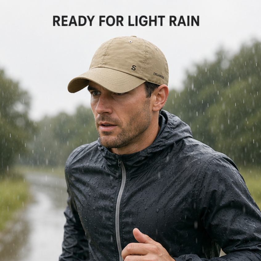Men's Weatherproof Running Cap – Adjustable Lightweight Hat with Extended Brim for Jogging, Hiking & Outdoor Training | Thomler