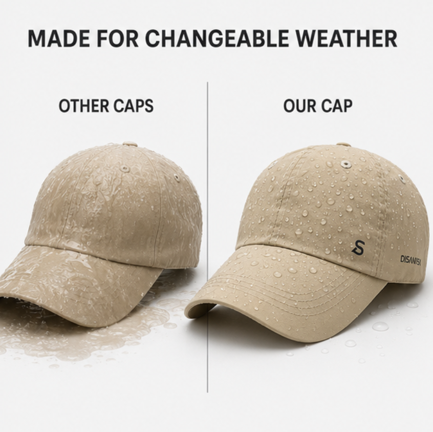 Men's Weatherproof Running Cap – Adjustable Lightweight Hat with Extended Brim for Jogging, Hiking & Outdoor Training | Thomler