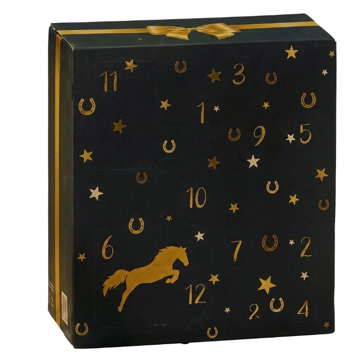 Horse Lover's 24-Day Countdown Calendar with Grooming Essentials & Rider Treats | Thomler