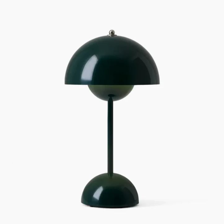 Table Lamp Metal Touch Control Three Level Dimming Blue Bedroom Desk Reading Light Scandinavian Style | Thomler