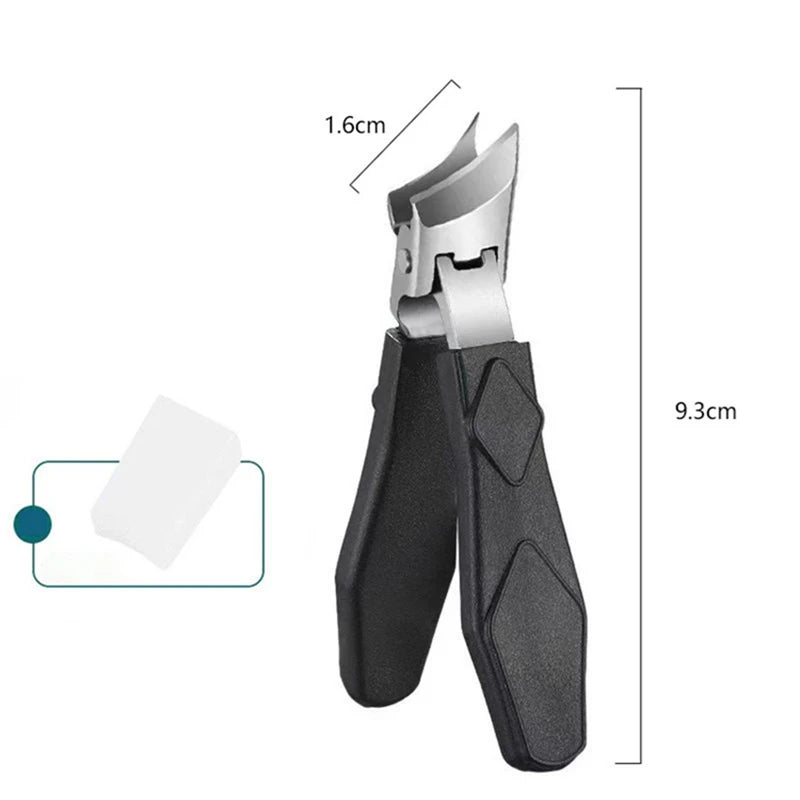 Heavy-Duty Toenail Clippers for Thick & Ingrown Nails – Angled Blade, Stainless Steel Construction for Podiatrist-Level Results | Thomler