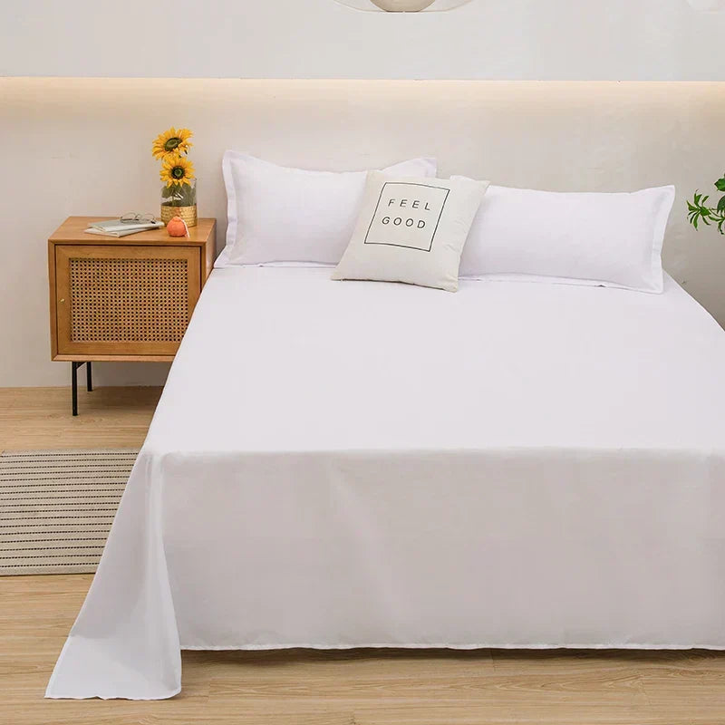 100% Linen Duvet Cover Set – Temperature-Regulating Breathable Bedding for All Seasons – Twin Full Queen King – Light Green White Blue Red | Thomler