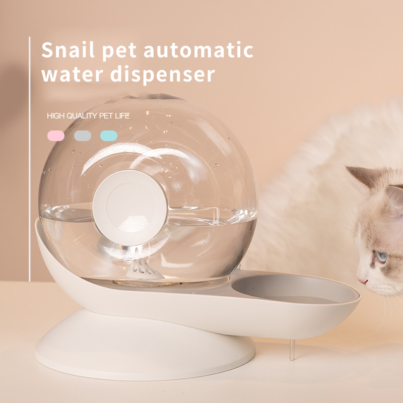 Circulating Pet Water Bowl with Stainless Steel Basin – 95 fl oz Fountain for Dogs & Cats | Thomler