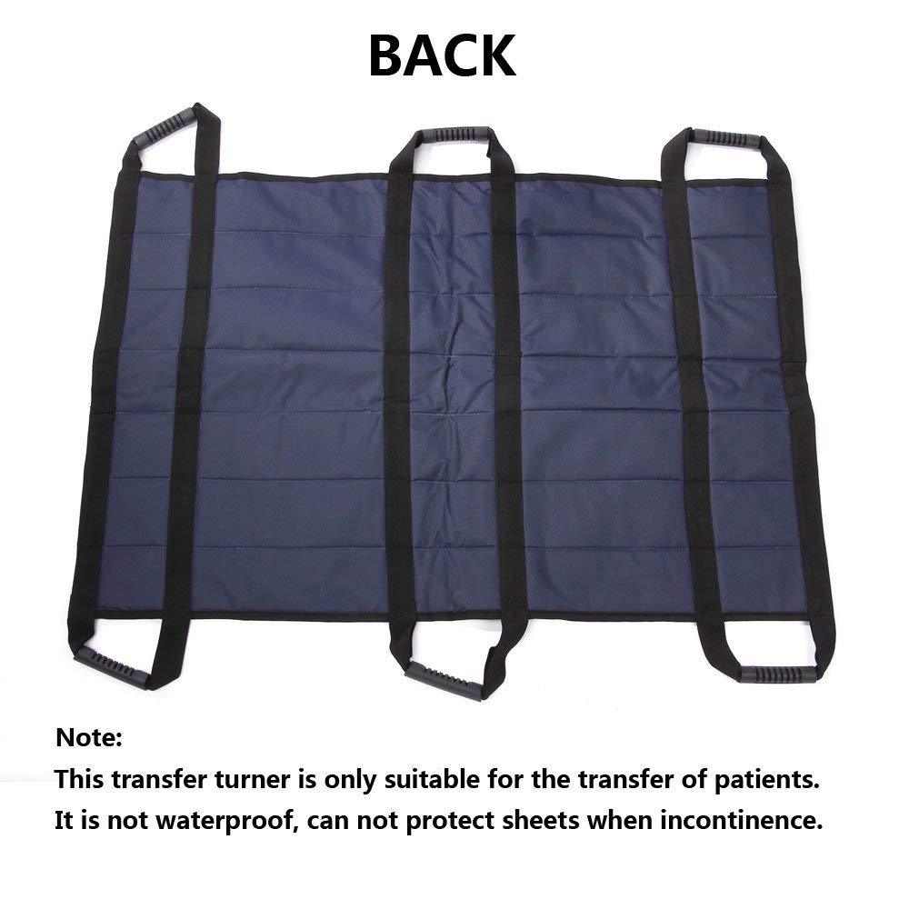 Cushioned Mobility Aid for Bedroom Repositioning & Caregiver Assistance with Secure Grip Handles | Senior Transfer Helper for In-Bed Movemen | Thomler