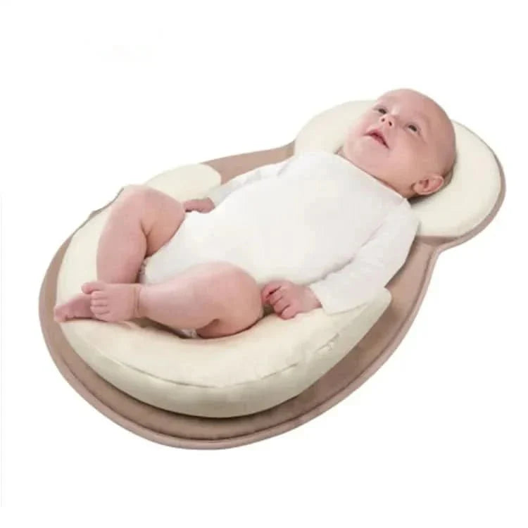Infant Head-Shaping Sleep Pillow – Pediatrician-Backed Ergonomic Baby Support for Crib & Bassinet | Thomler