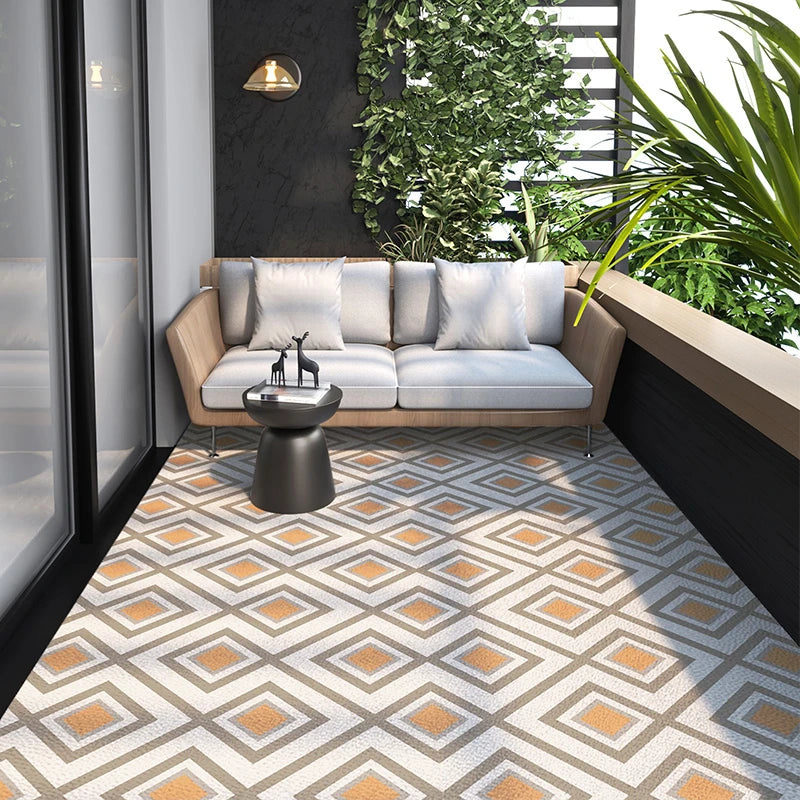 Waterproof Indoor Outdoor Floor Mat Anti-Slip PVC Vinyl Runner for Kitchen Entry Hallway Living Room Non-Skid Washable Rug | Thomler