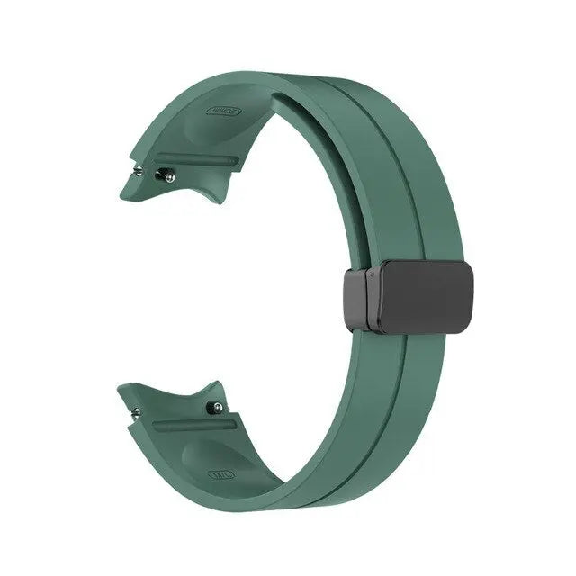 Silicone Sport Strap for Samsung Galaxy Watch 4, 5, 6 – Adjustable Quick-Release Wristband, Sweat-Resistant & Waterproof, Multiple Colors | Thomler
