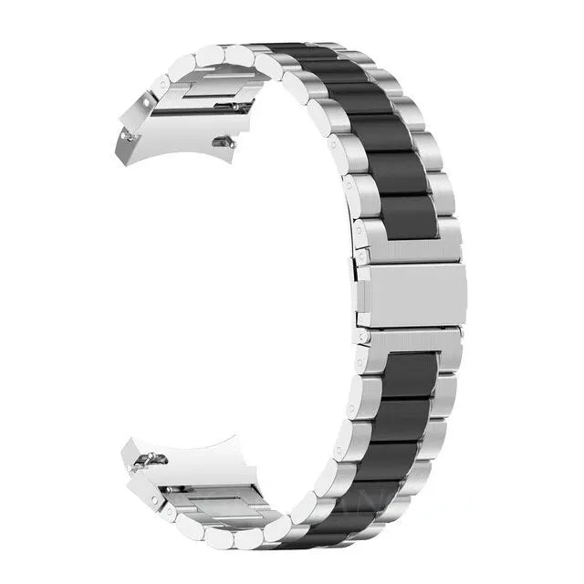 Stainless Steel Watch Band for Samsung Galaxy Watch 4 & 5 – Quick-Release Metal Strap with Adjustable Links, Compatible with 40mm 44mm | Thomler