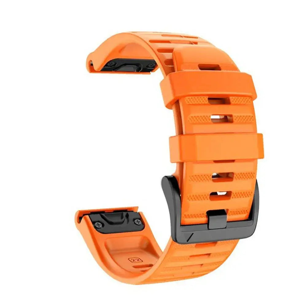 Silicone Sport Watch Band 22mm 26mm Quick Release Strap for Active Lifestyle Fitness Running Gym Workout Wearable Accessory Replacement | Thomler