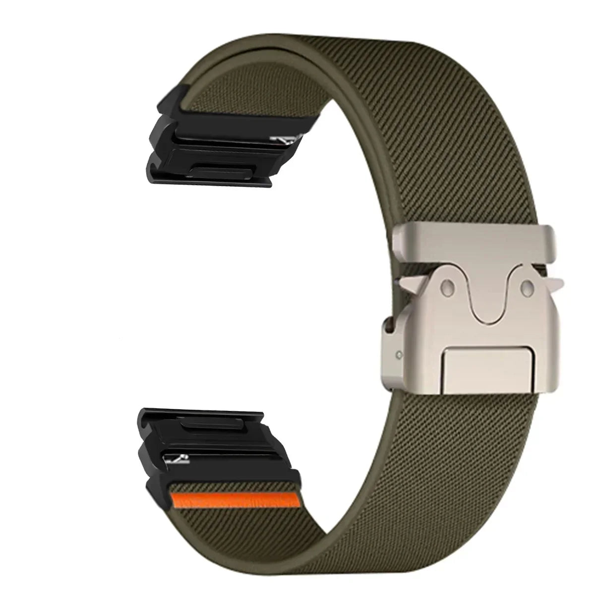 Tactical Nylon Watch Band for Active Smartwatches – Adjustable, Durable Wrist Strap in Multiple Widths – Compatible Replacement | Thomler