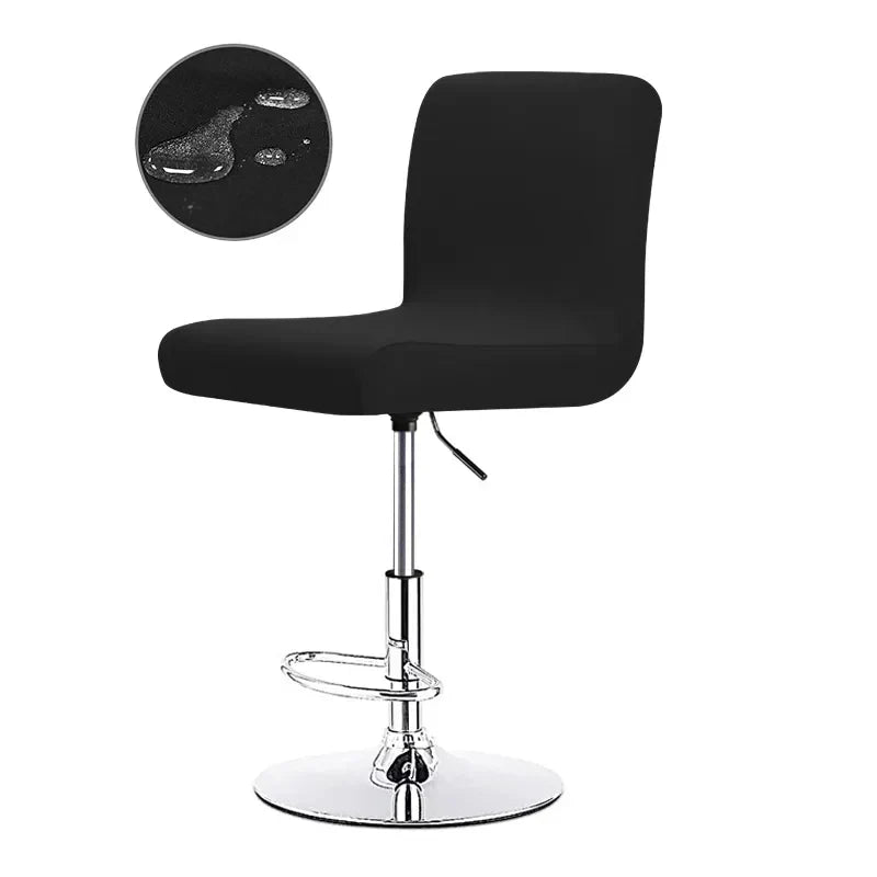 Stretch Bar Stool Cover | Universal Fit Chair Slipcover for Kitchen Counter Stools, Dining Room & Home Bar Seating Protection | Waterproof | Thomler