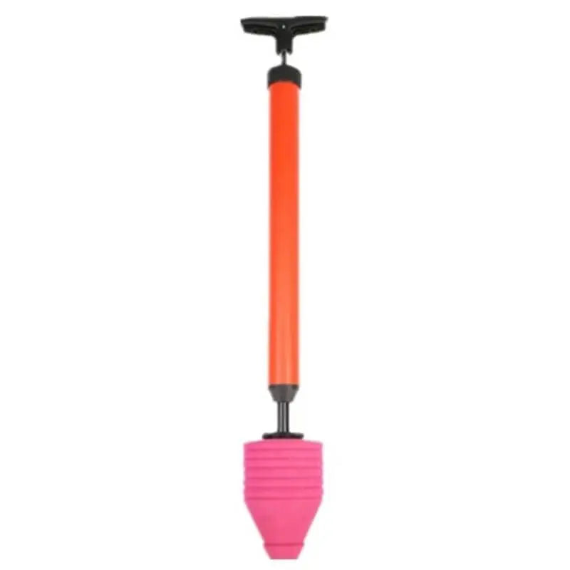 Air-Powered Drain Blaster for Clogged Toilets – ABS Construction Ergonomic Handle Mess-Free Unclogging Tool 0-8 PSI Pressure System | Thomler