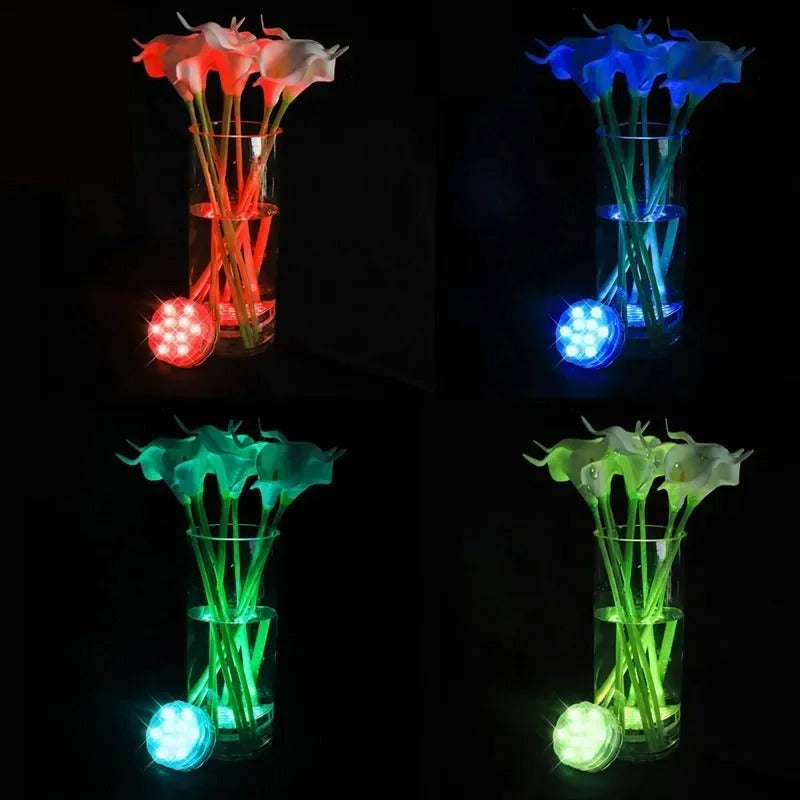 Submersible Pool Light with 16-Color Remote Control – Waterproof LED Accent Lighting for Pools & Spas | Thomler