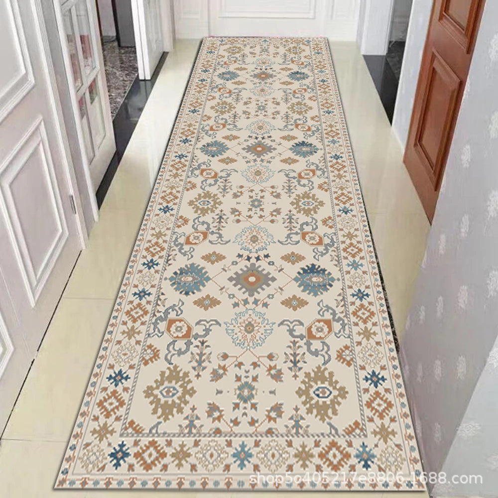 Moroccan-Style Hallway Runner Rug – Non-Slip Washable Entryway Floor Mat for Corridors, Stairs & Long Walkways | Thomler
