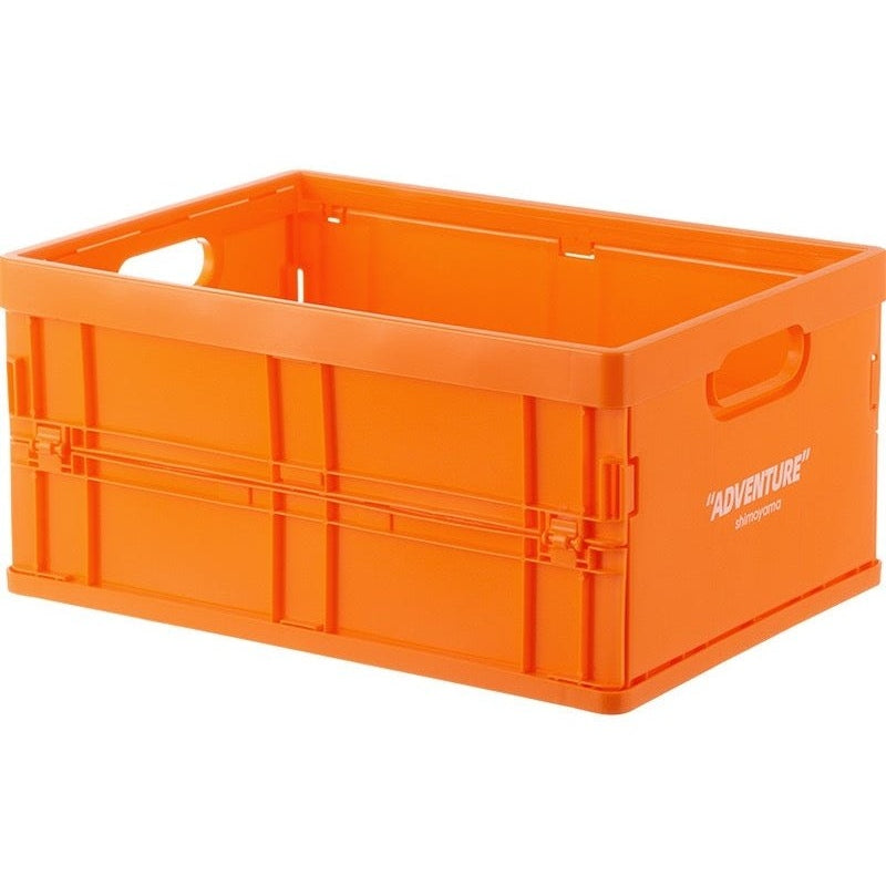 Storage Crate Polypropylene 34.8 cm Foldable Stackable Grey Home Office Document Organiser A4 Folding Storage Box | Thomler