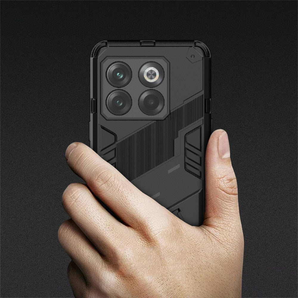 Reinforced Phone Case with Built-In Stand for OnePlus 15 13 12 11 10 Nord – Drop Protection Kickstand Cover Heavy Duty Shield | Thomler