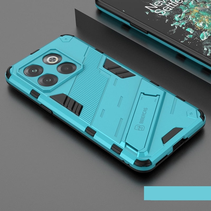 Reinforced Phone Case with Built-In Stand for OnePlus 15 13 12 11 10 Nord – Drop Protection Kickstand Cover Heavy Duty Shield | Thomler
