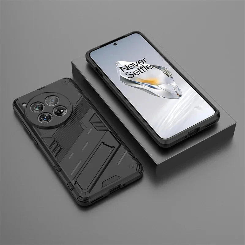 Reinforced Phone Case with Built-In Stand for OnePlus 15 13 12 11 10 Nord – Drop Protection Kickstand Cover Heavy Duty Shield | Thomler