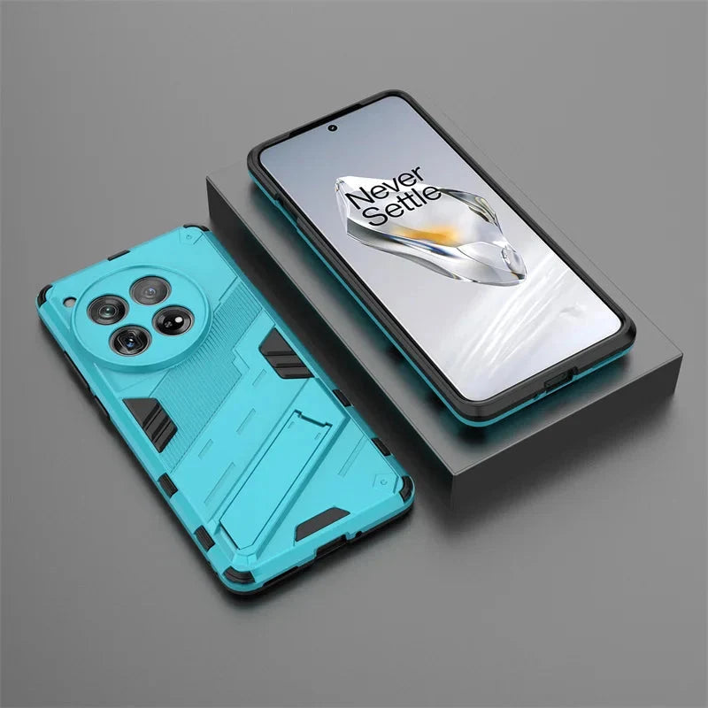 Reinforced Phone Case with Built-In Stand for OnePlus 15 13 12 11 10 Nord – Drop Protection Kickstand Cover Heavy Duty Shield | Thomler