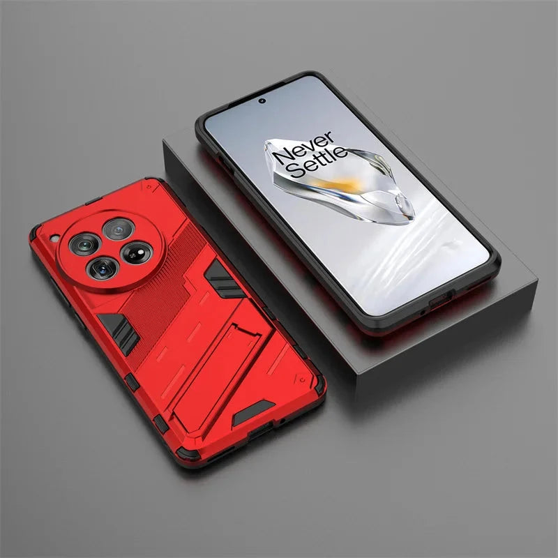 Reinforced Phone Case with Built-In Stand for OnePlus 15 13 12 11 10 Nord – Drop Protection Kickstand Cover Heavy Duty Shield | Thomler