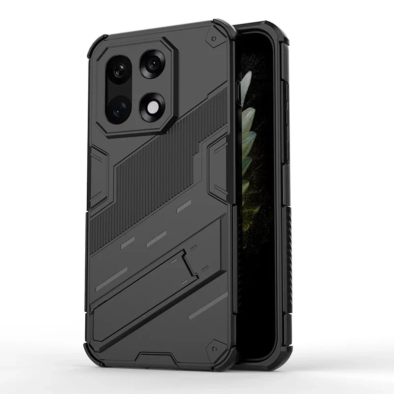 Reinforced Phone Case with Built-In Stand for OnePlus 15 13 12 11 10 Nord – Drop Protection Kickstand Cover Heavy Duty Shield | Thomler