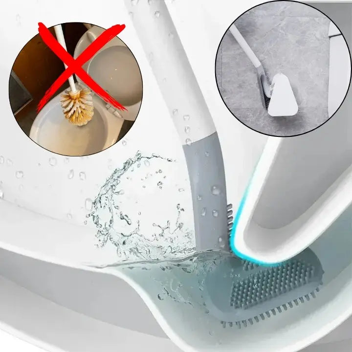 Silikon WC-Bürste – antibakteriell und geruchsabweisend