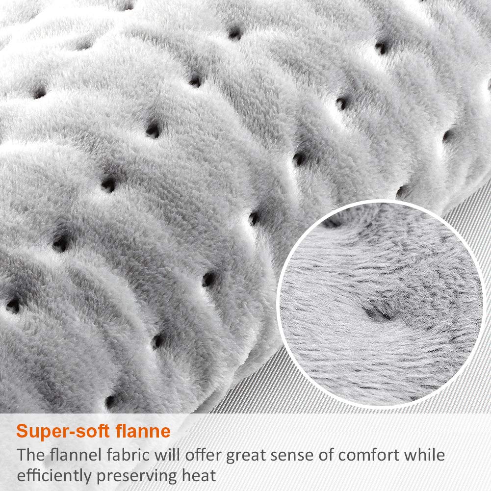 Therapeutic Heat Wrap with 10 Temperature Settings for Sore Muscles & Tension Relief – Soft Fabric, Auto Shutoff, Machine Washable for | Thomler