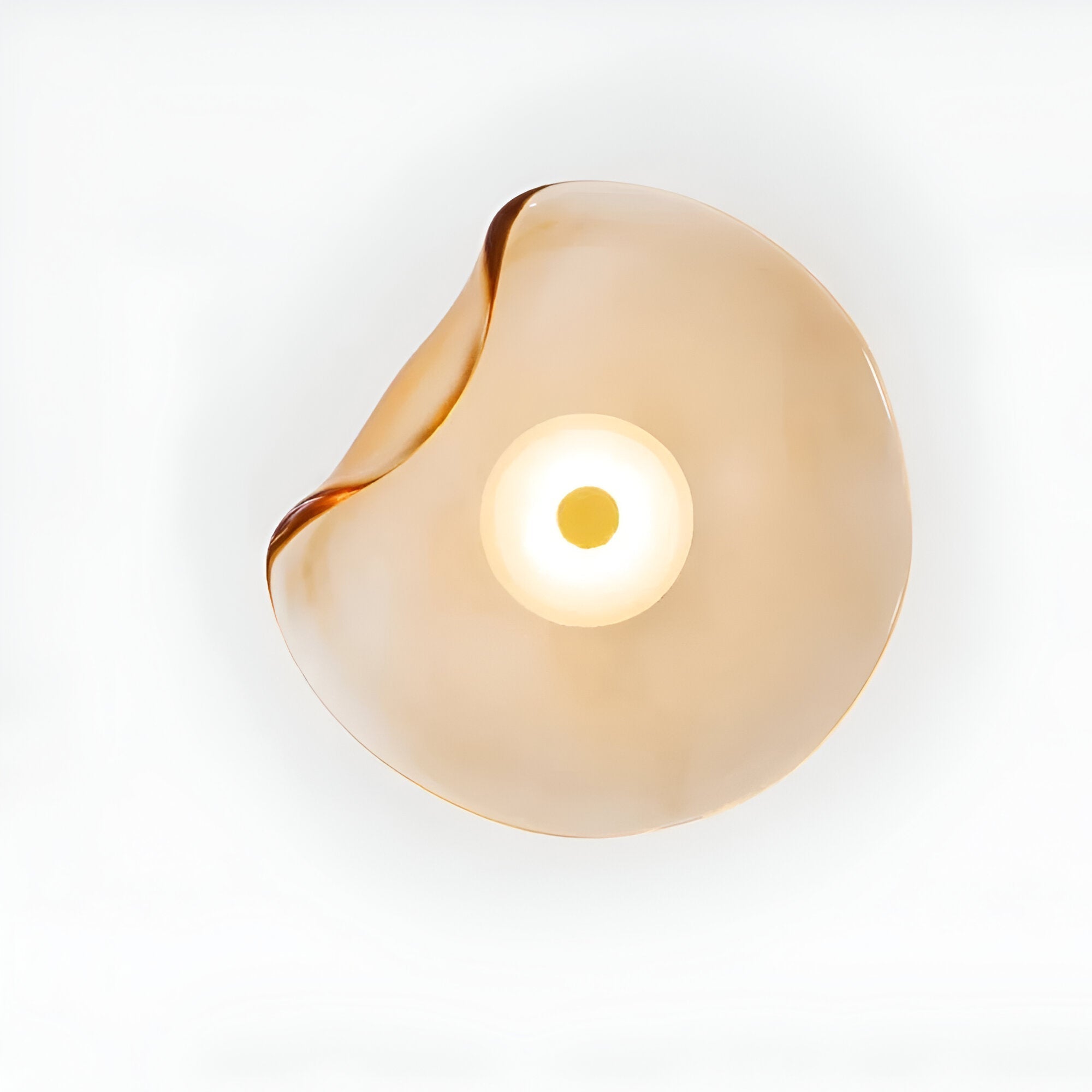 Wall Lamp Glass 25.0 cm Warm White LED Bedroom Living Room Up Down Light Modern Nordic Sconce | Thomler