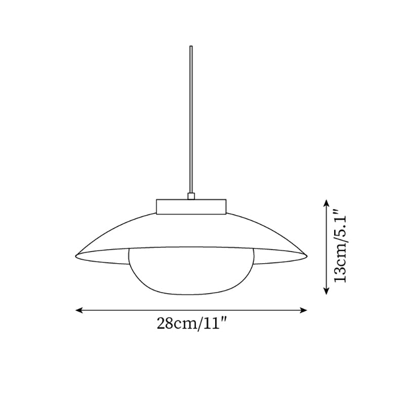 Pendant Light Plastic Wood 11 in x 5.1 in White Green Kitchen Dining Room Hanging LED Lamp | Thomler — Minimalist Modern Lighting Fixtures for Home Workspace | Thomler