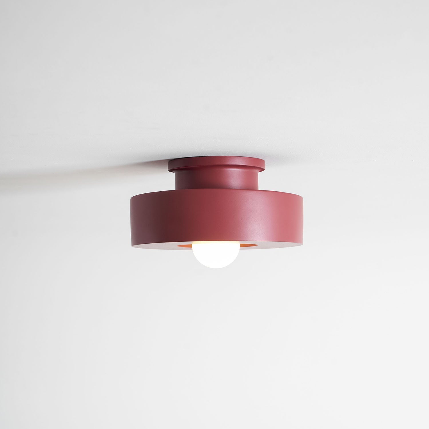 Resin Ceiling Light 11.8 in Red Green Black Indoor LED E26 E27 Modern Lighting Fixture | Thomler