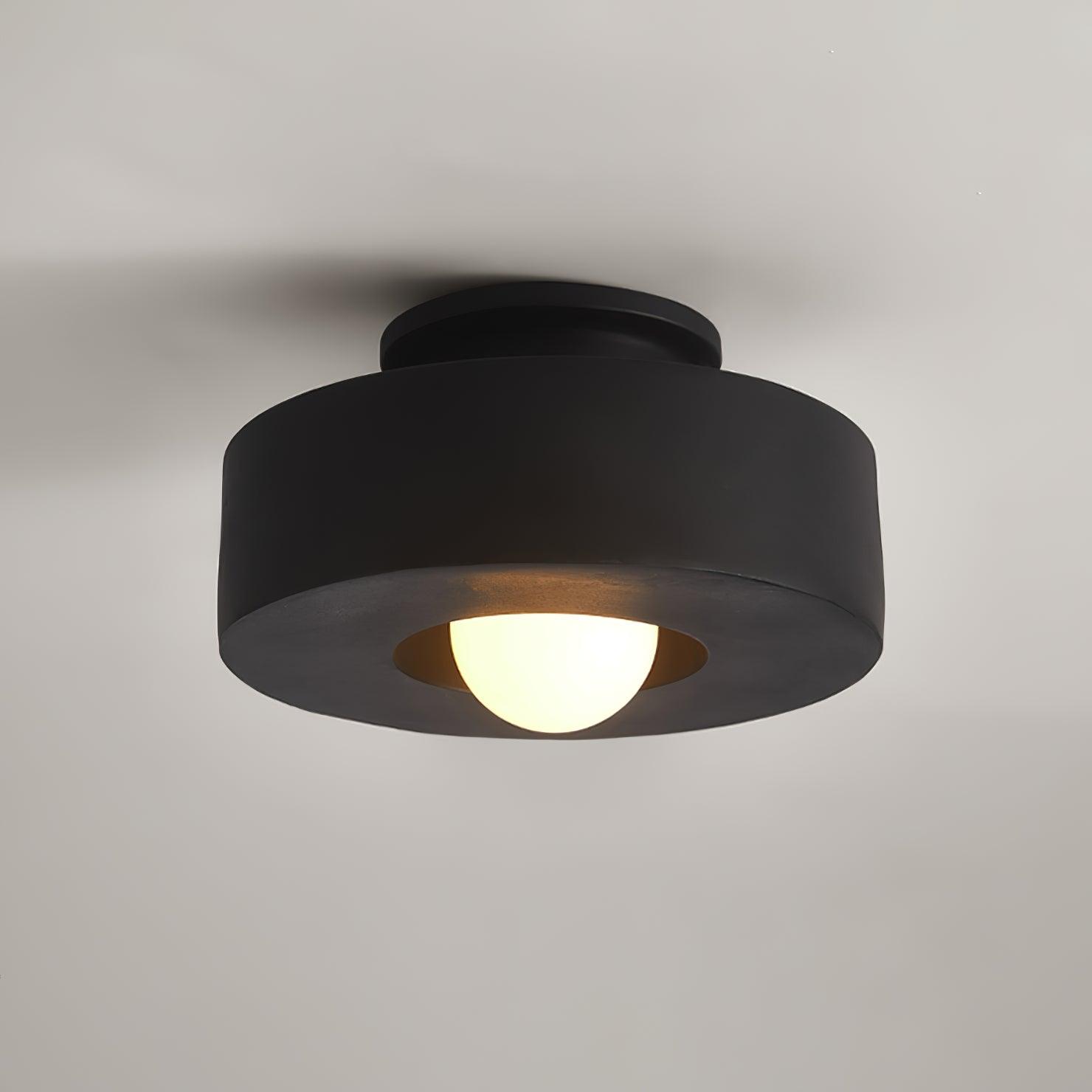 Resin Ceiling Light 11.8 in Red Green Black Indoor LED E26 E27 Modern Lighting Fixture | Thomler