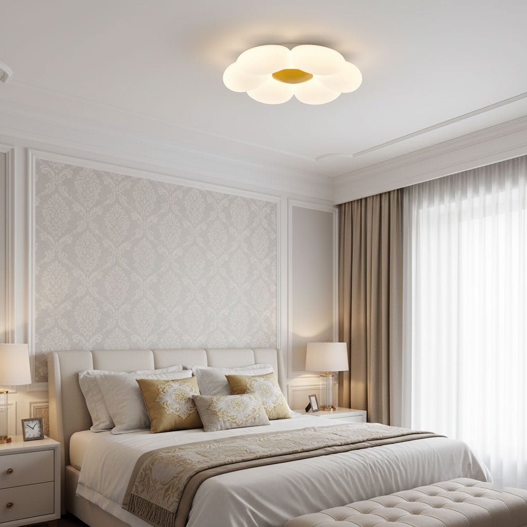 Ceiling Lamp Metal 19.7 in x 4.7 in 70W White Indoor Bedroom Dining Room Accent Light | Thomler