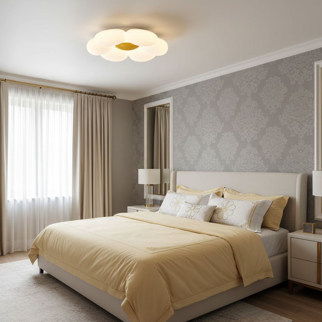 Ceiling Lamp Metal 19.7 in x 4.7 in 70W White Indoor Bedroom Dining Room Accent Light | Thomler