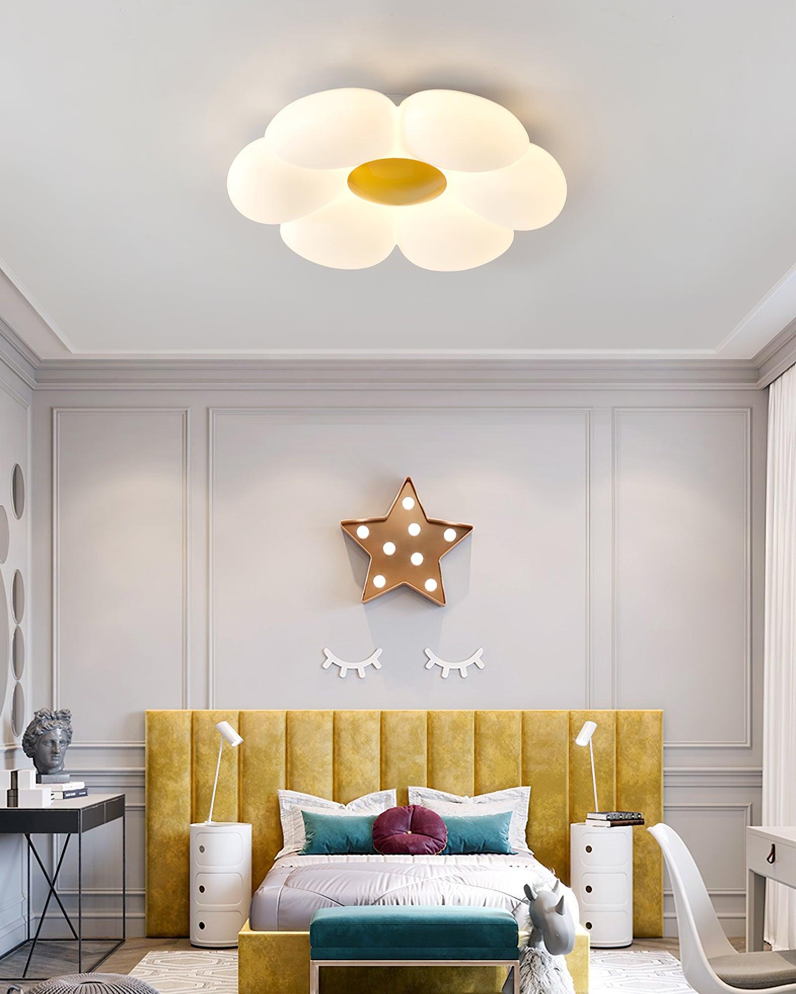 Ceiling Lamp Metal 19.7 in x 4.7 in 70W White Indoor Bedroom Dining Room Accent Light | Thomler