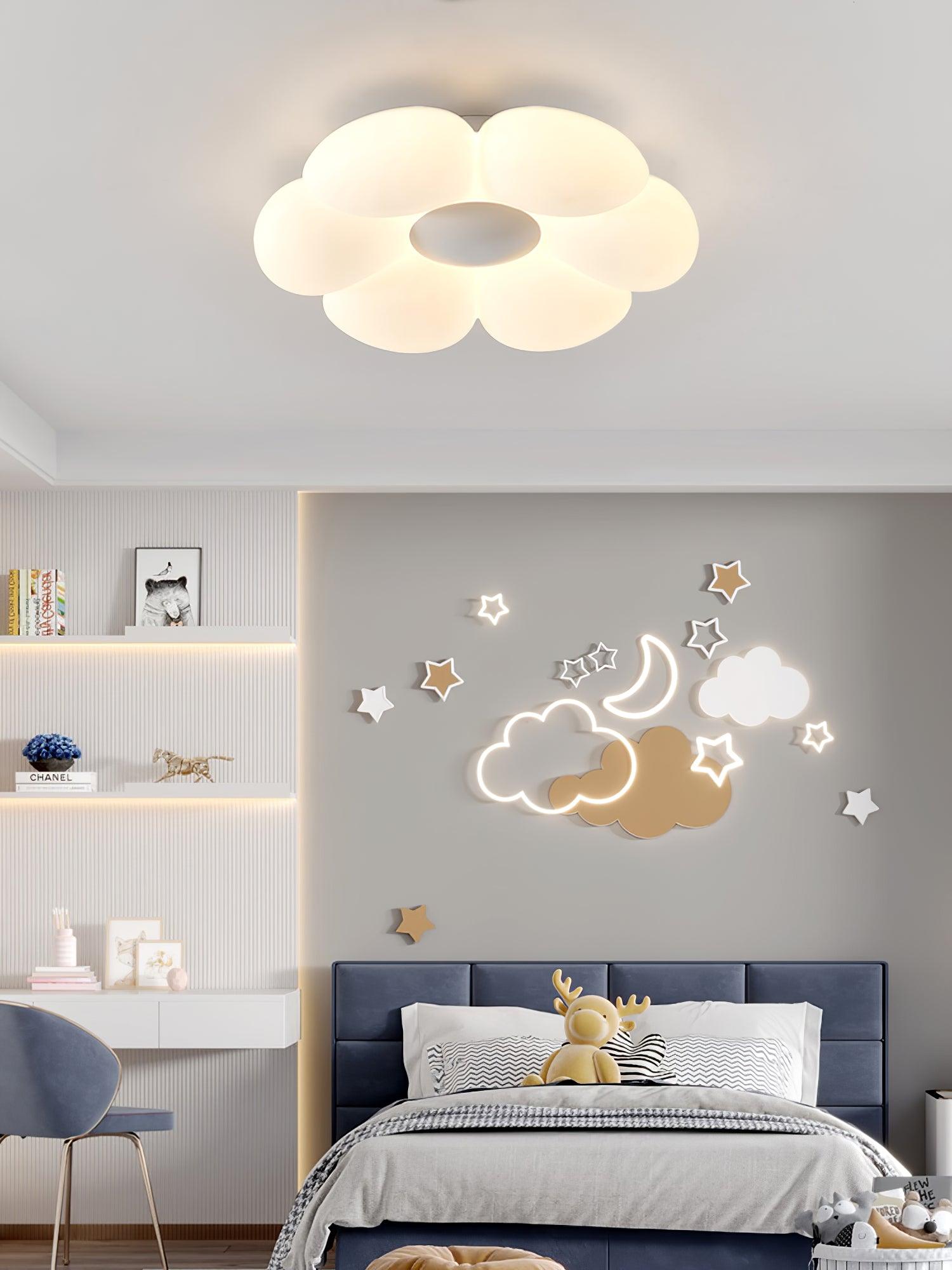 Ceiling Lamp Metal 19.7 in x 4.7 in 70W White Indoor Bedroom Dining Room Accent Light | Thomler