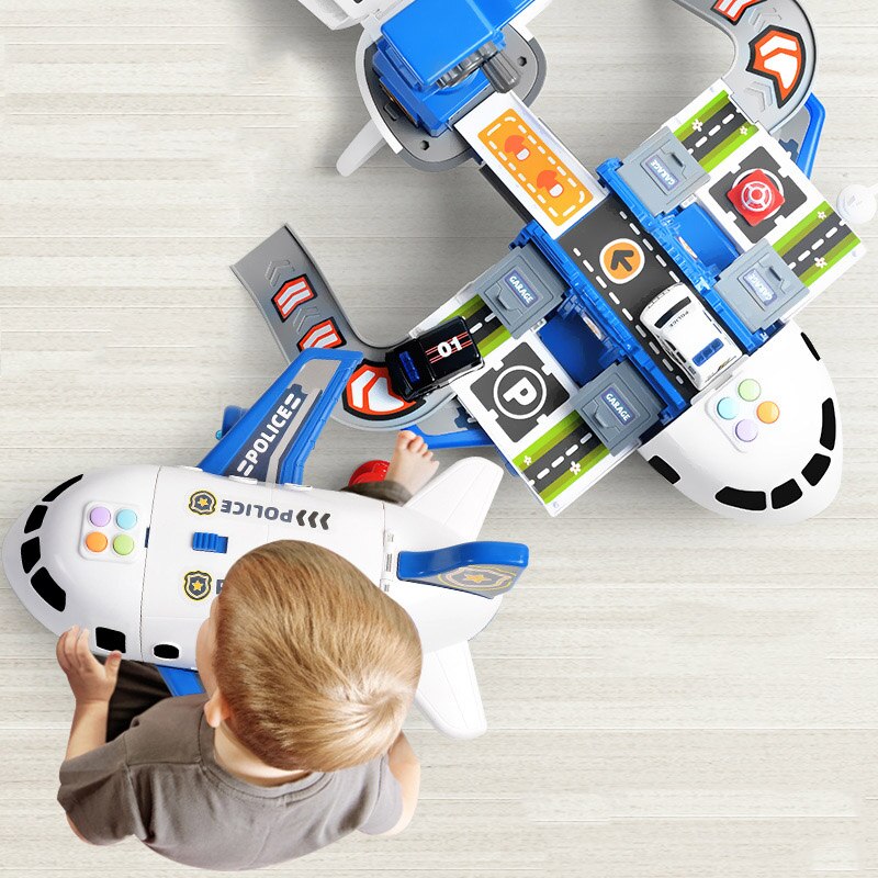 Airplane Playset Durable Plastic 20 Piece Airport Construction Role Play Toy For Children Aged 3 To 6 Years Imaginative Learning Set | Thomler